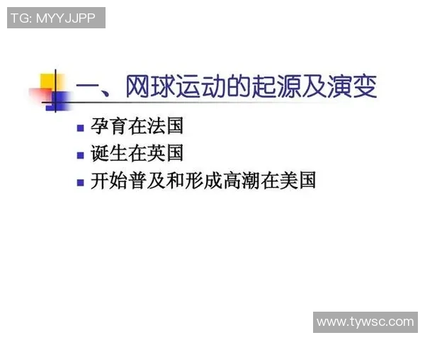 网球运动的起源发展与现代技术创新对比赛策略的影响分析